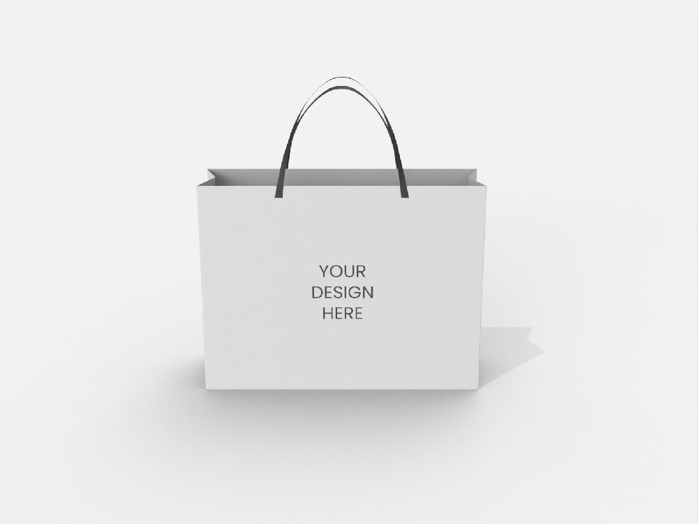 包装玩球网页版-玩球（中国）- 手提购物袋纸袋包装设计结构图